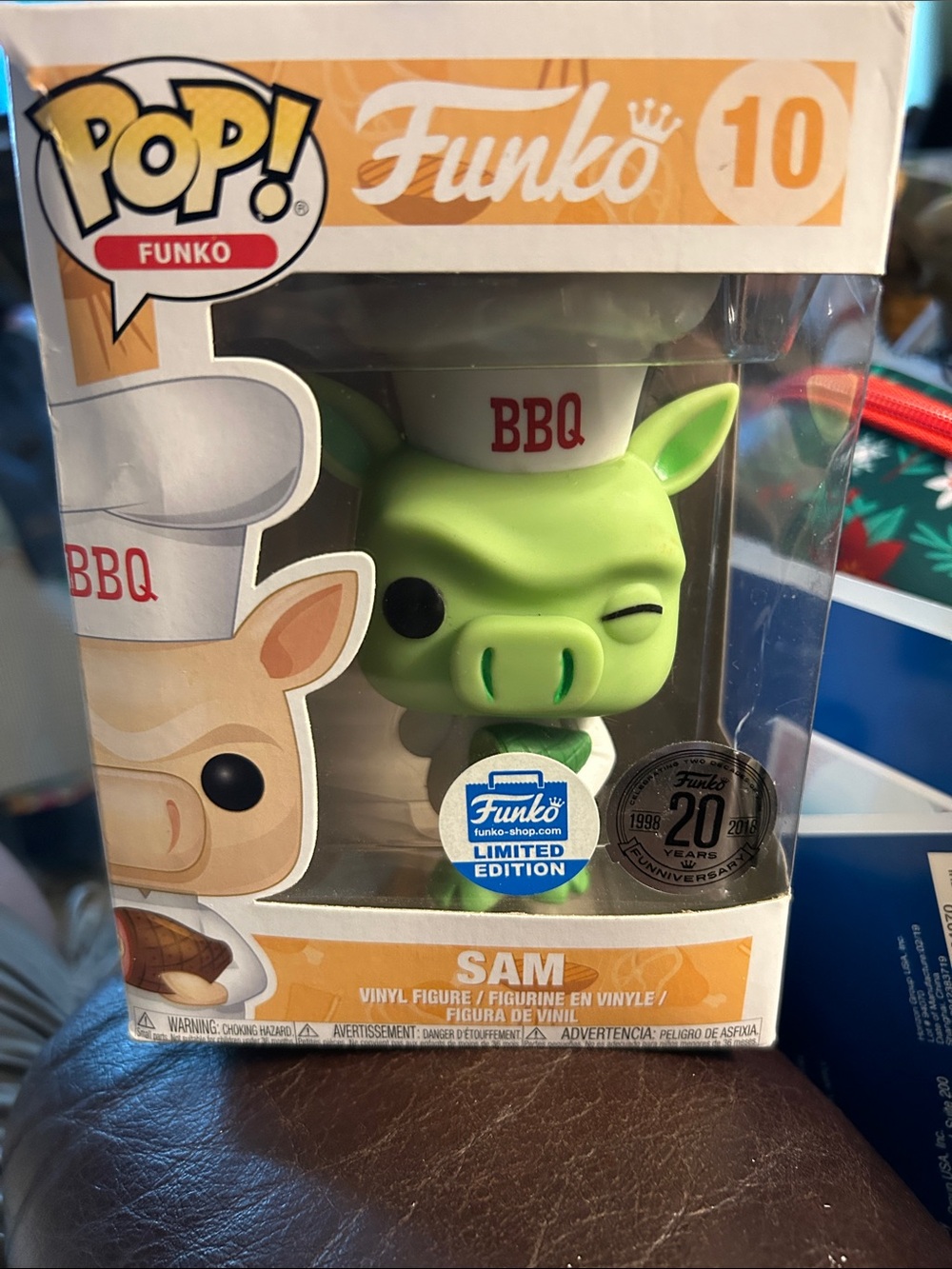 Funko Pop Sam Vinyl Figure Limited Edition BBQ pig